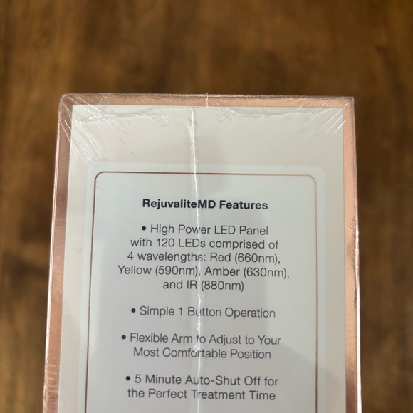 Trophy Skin RejuvaliteMD Light Therapy Anti-Aging Lamp Factory Sealed NEW - Picture 5 of 5